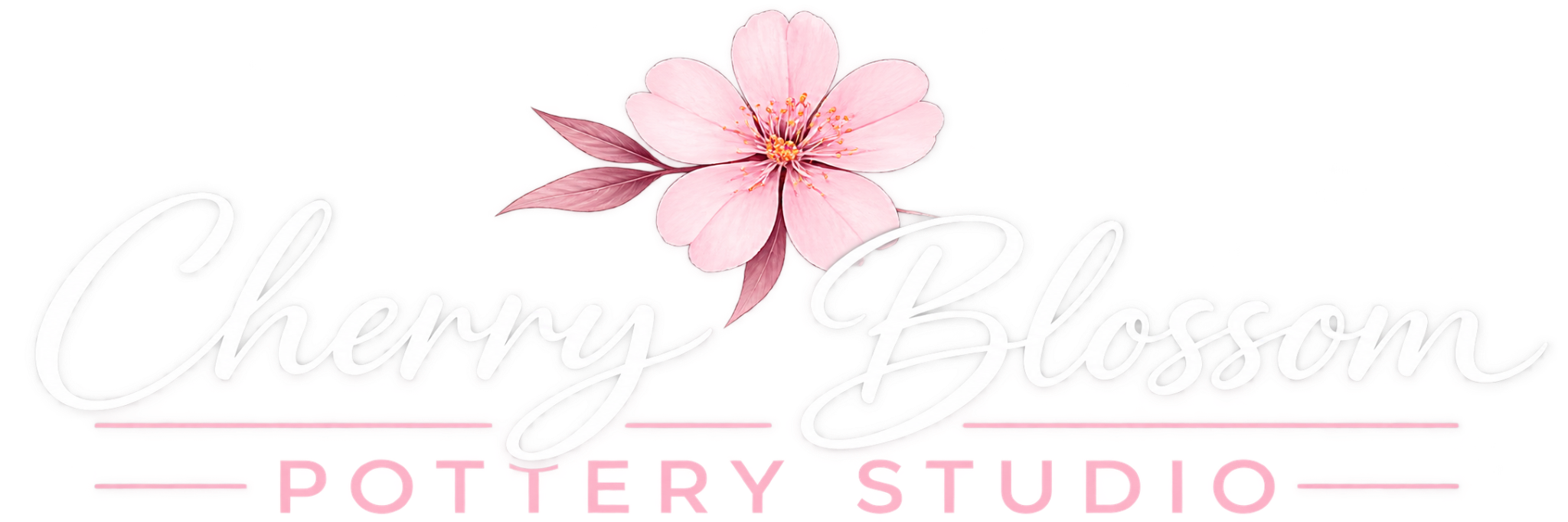 Cherry Blossom Pottery Studio logo
