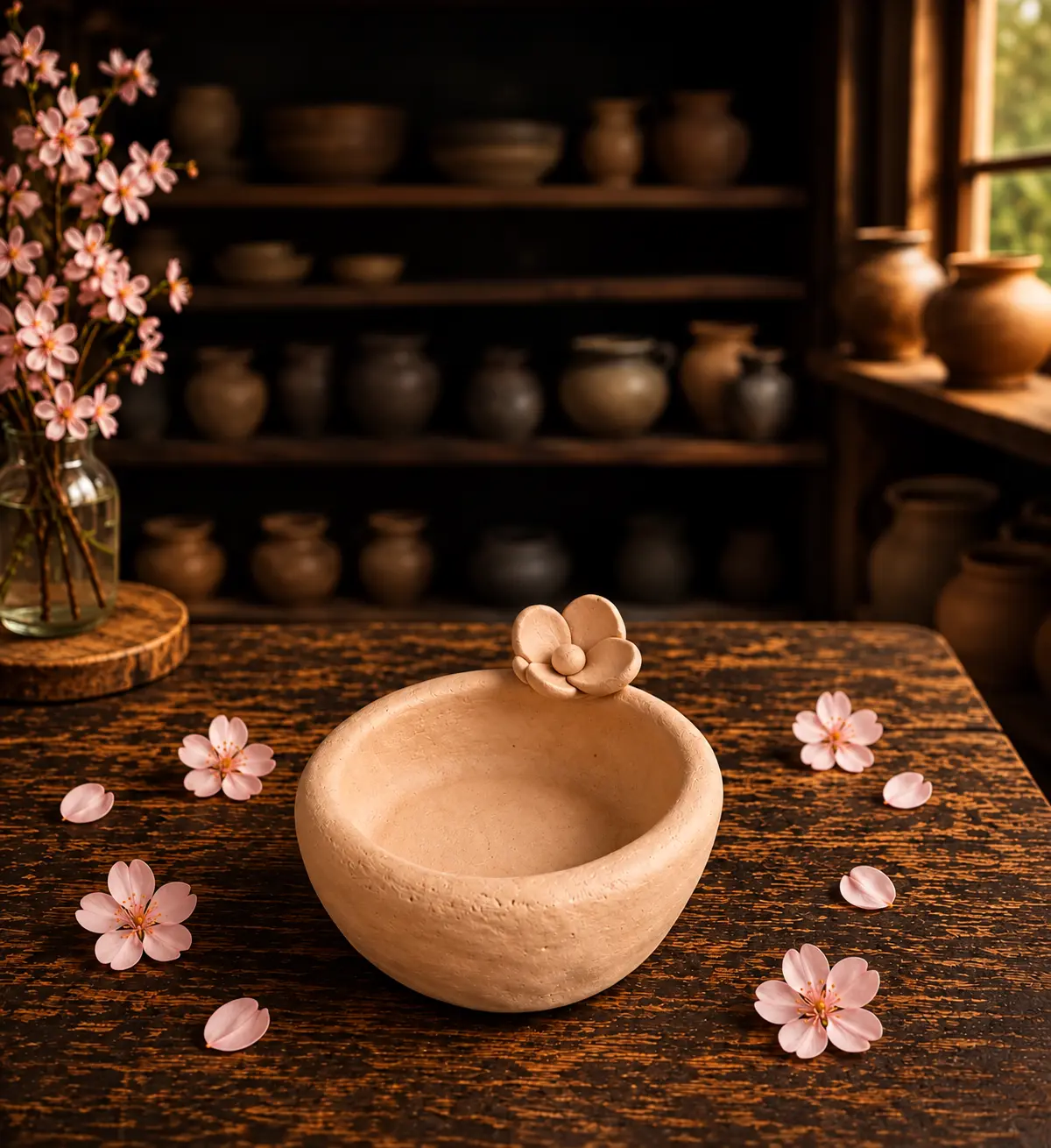 Handmade pottery and studio photography