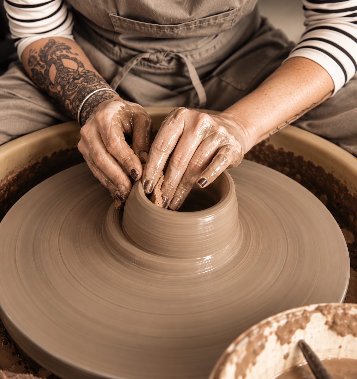 Handmade pottery and studio photography